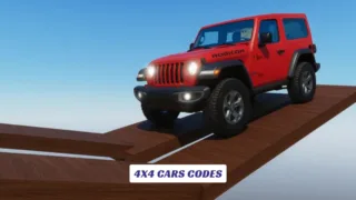4x4 Cars Codes