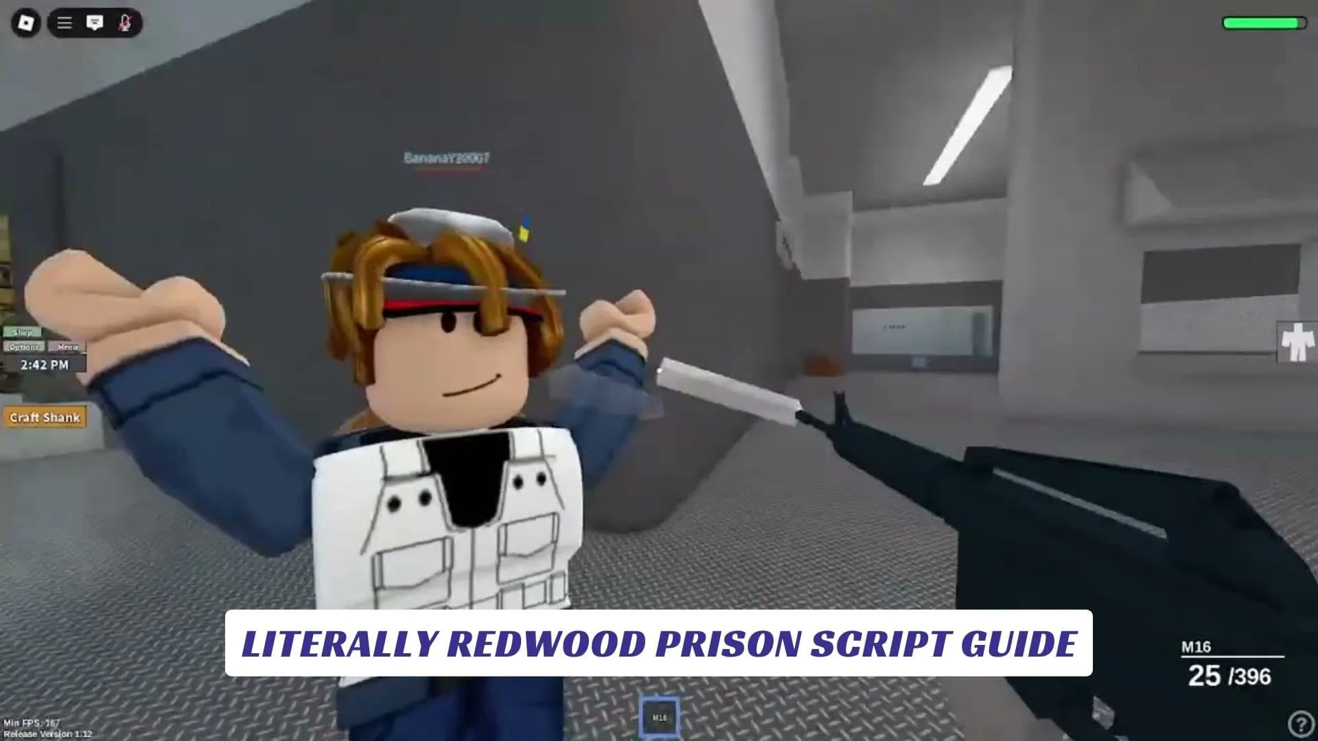Literally Redwood Prison Script Guide Literally Redwood Prison Script Guide