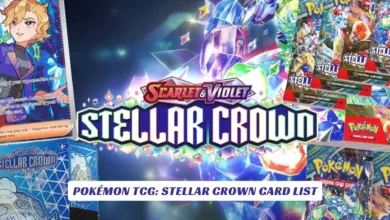 Pokémon TCG Stellar Crown Card List
