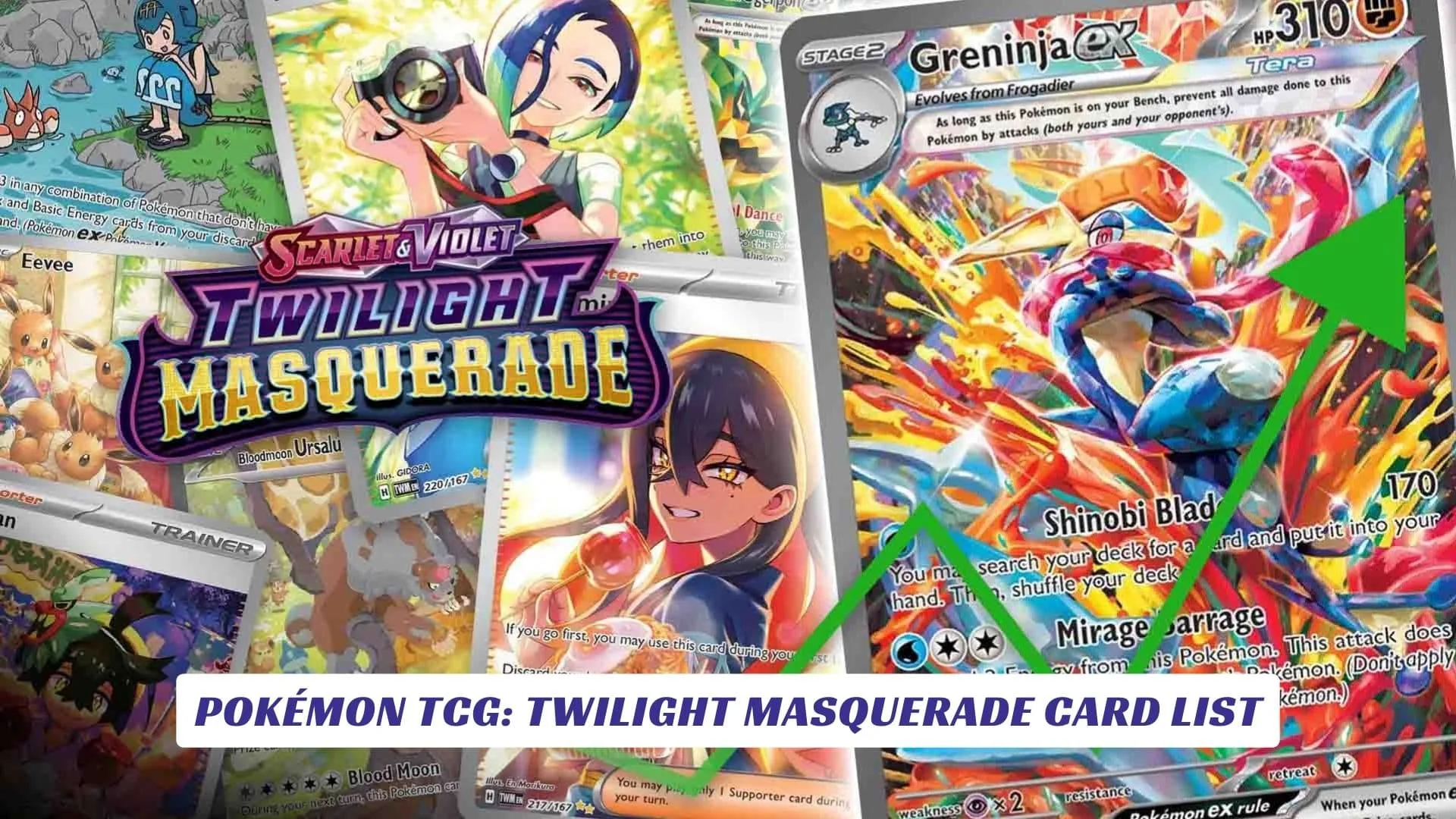 Pokémon TCG Twilight Masquerade Card List
