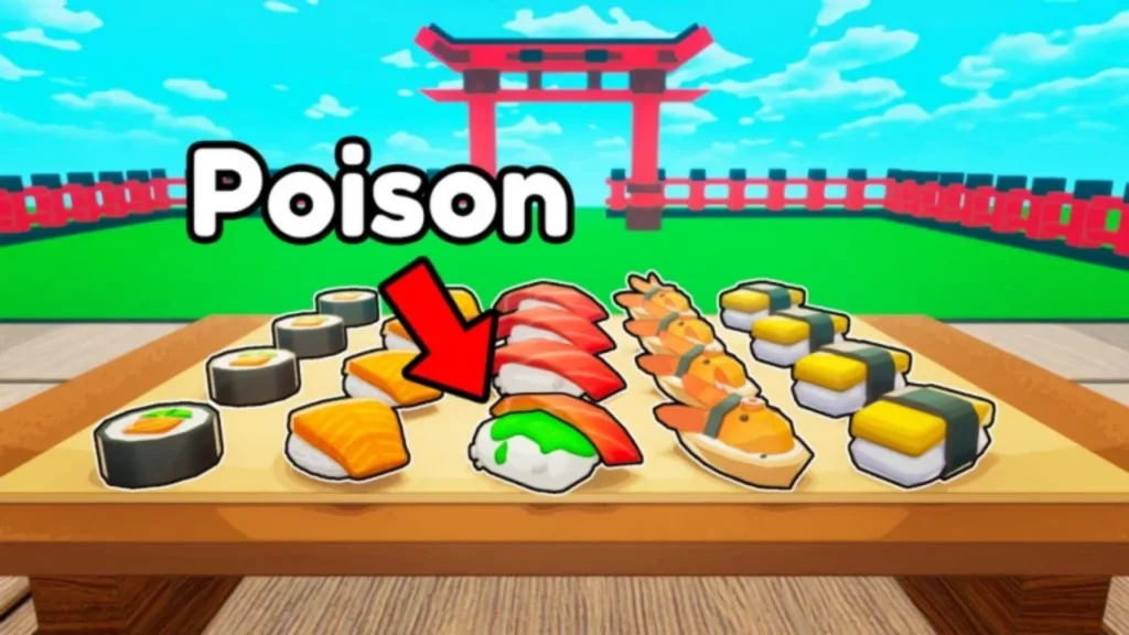 Active Poison Sushi Challenge Codes