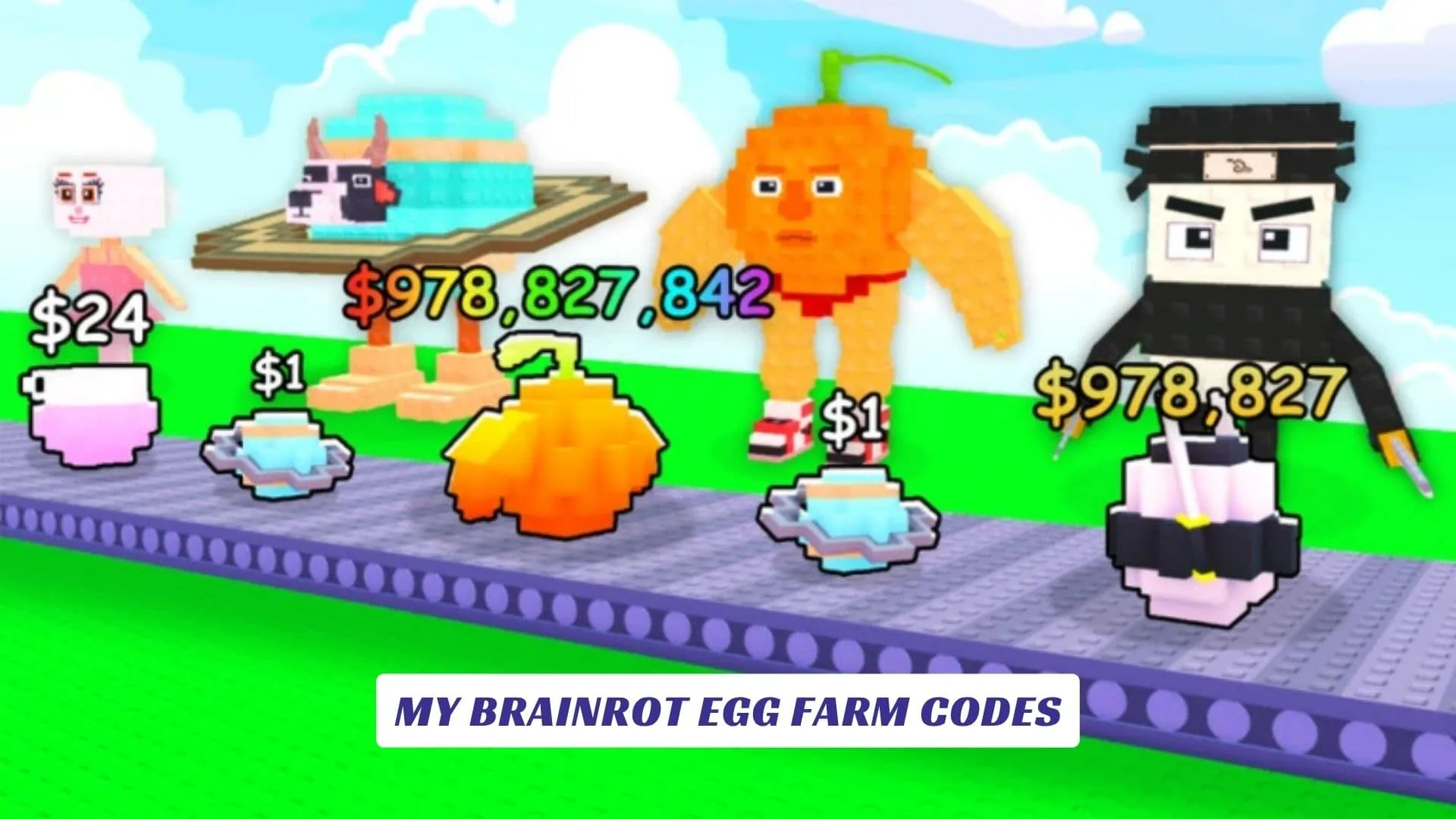 My Brainrot Egg Farm Codes