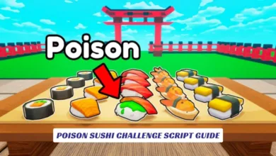 Poison Sushi Challenge