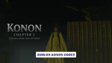 Roblox KONON Codes