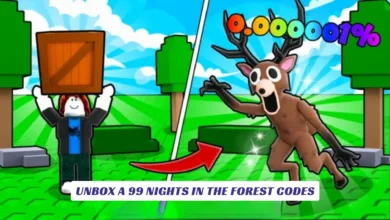 Unbox a 99 Nights in the Forest Codes