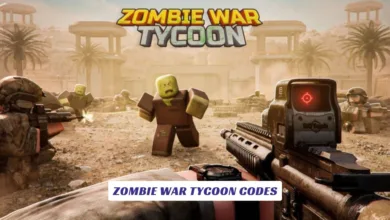 Zombie War Tycoon Codes