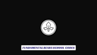 Fundamental BEAR5 School Codes