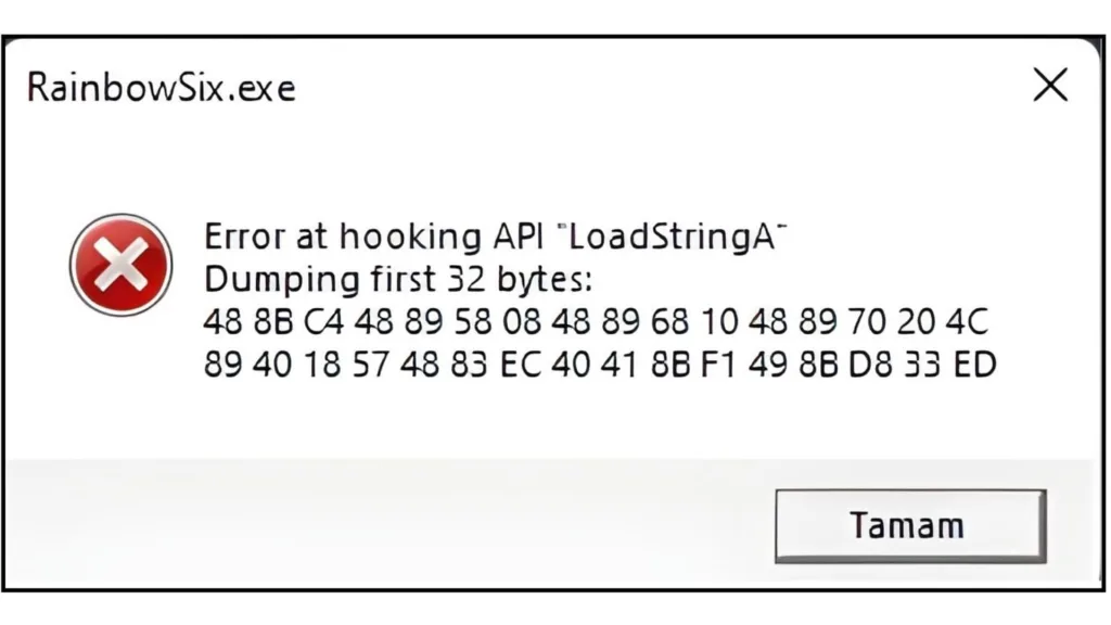 What Is Rainbow Six Siege Error at Hooking API Loadstringa Dumping First 32 Bytes? 1 Safe Fixes To Try (In Order)