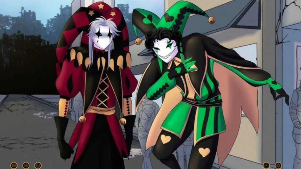 Comparison Chart Harlequin vs. Pierrot