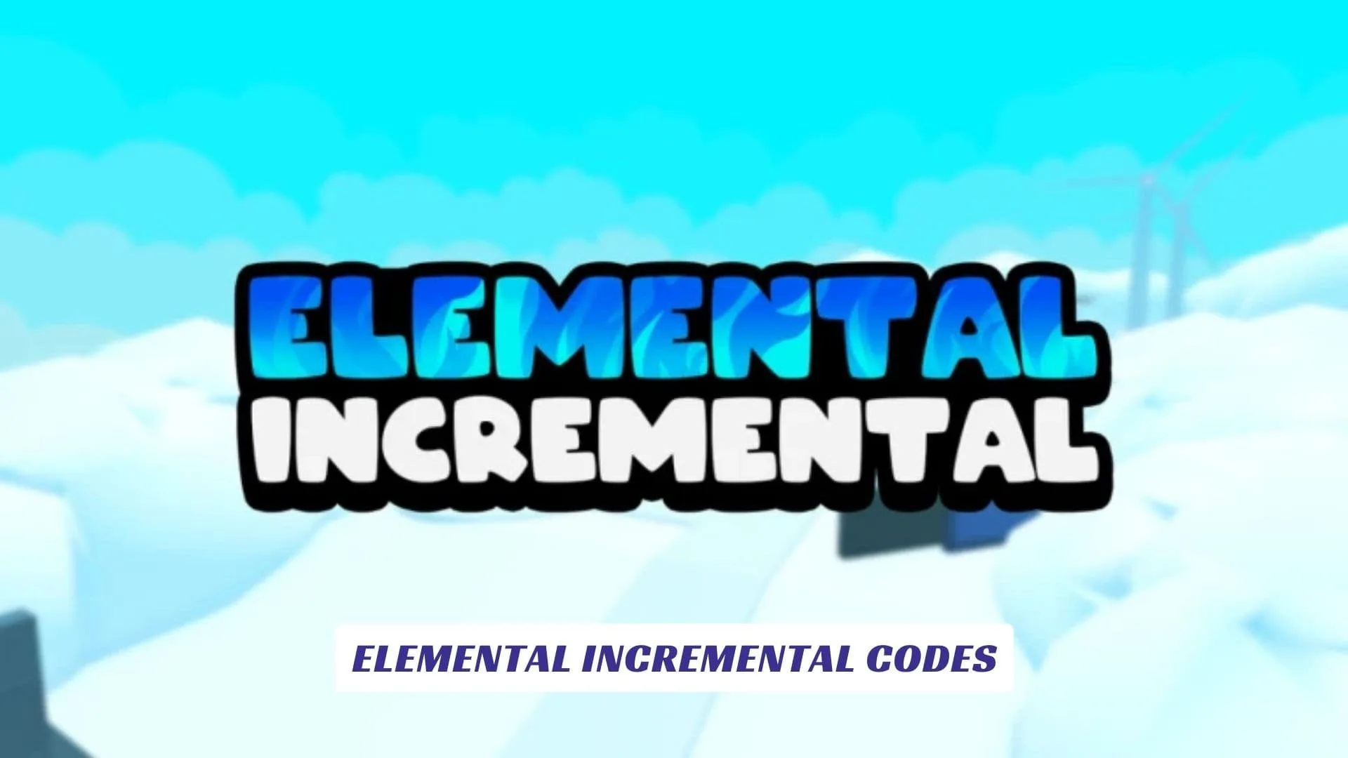 Elemental Incremental Codes