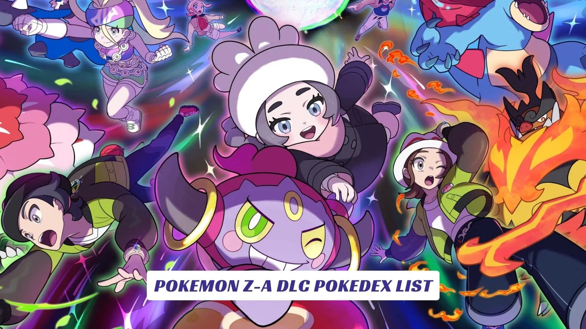 Pokemon Z-A DLC Pokedex List
