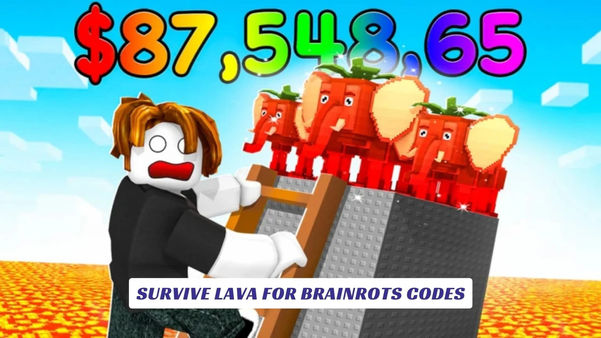 Survive LAVA for Brainrots Codes