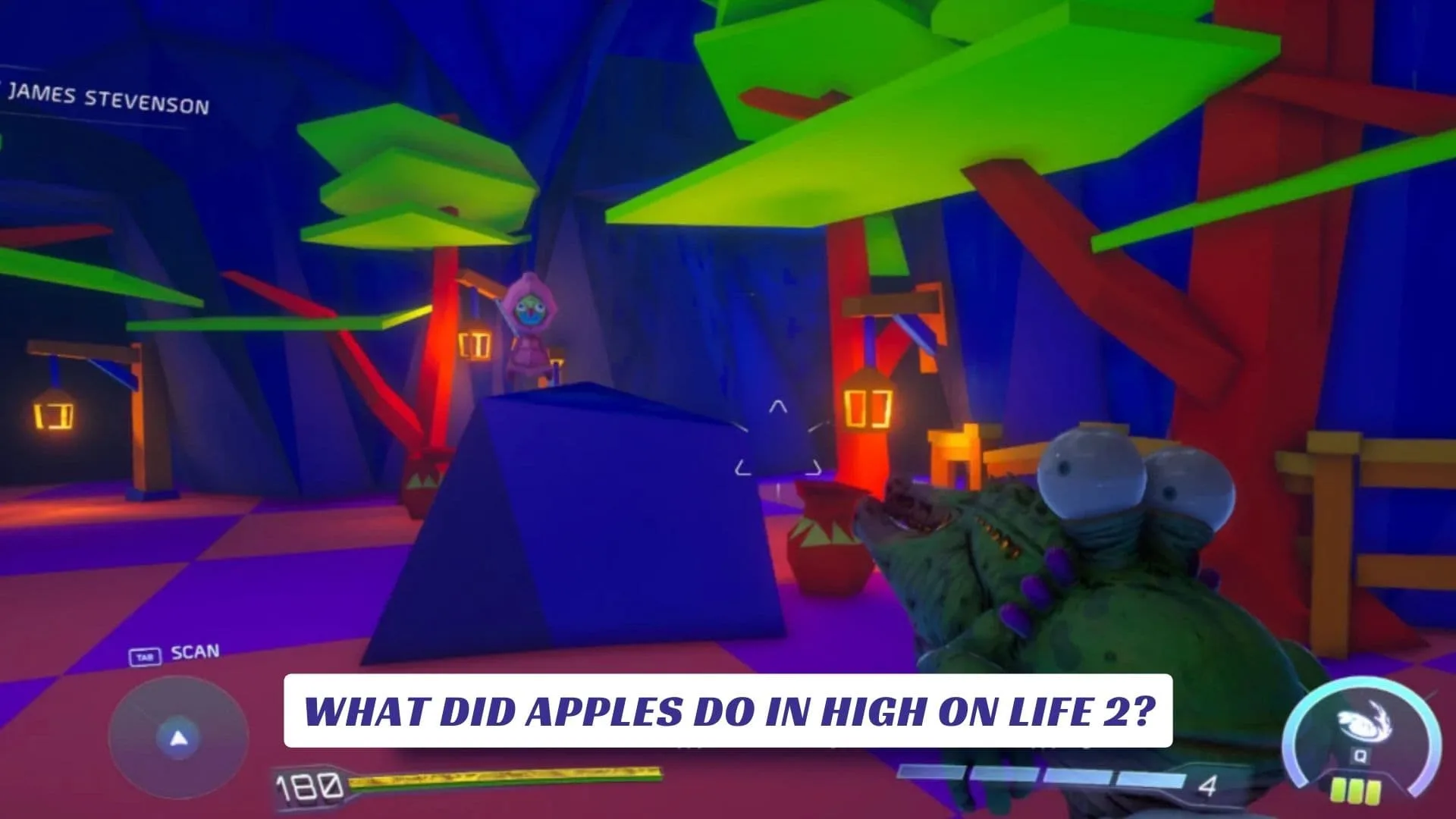 What Did Apples Do in High On Life 2