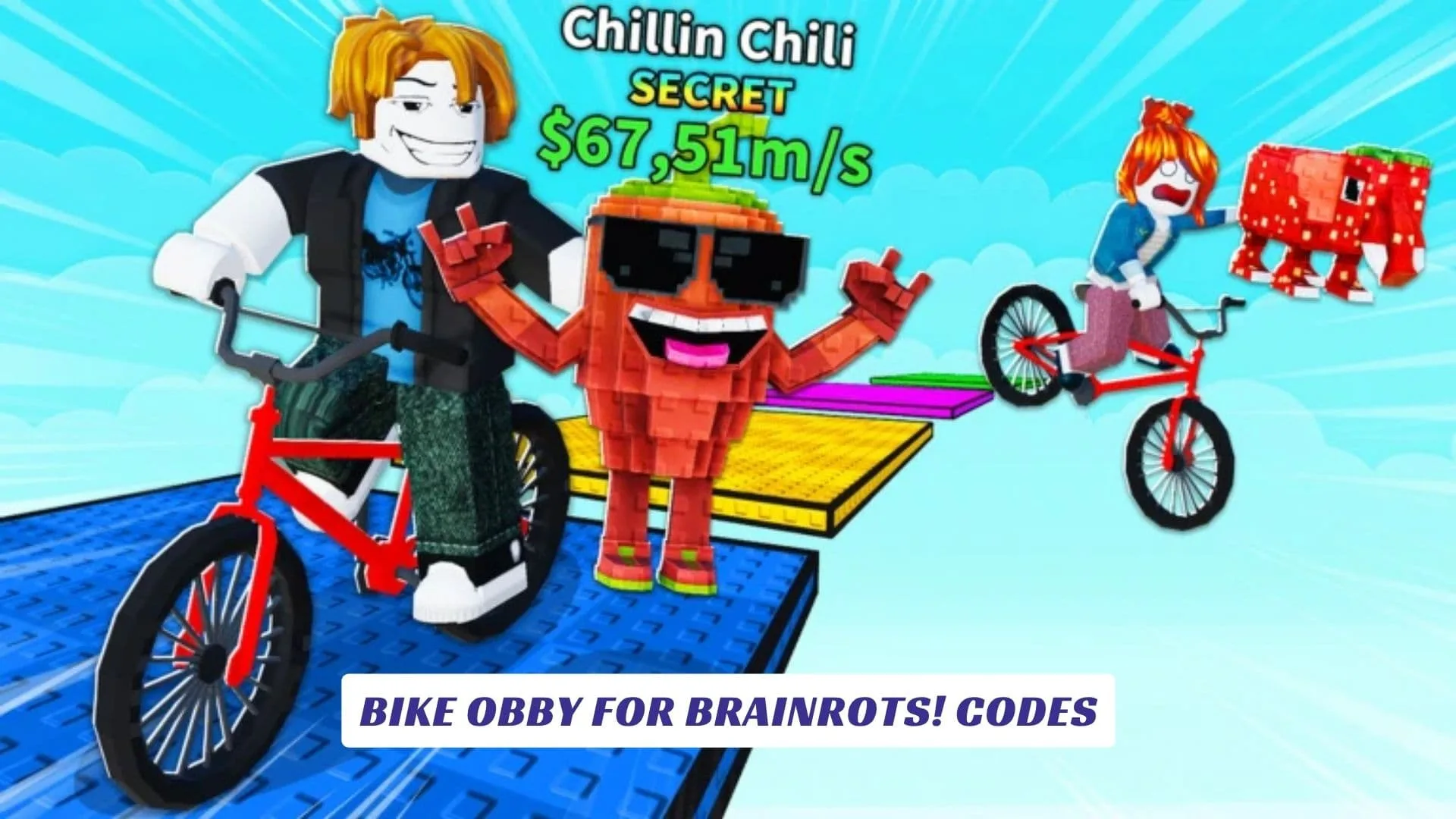 Bike Obby For Brainrots! Codes