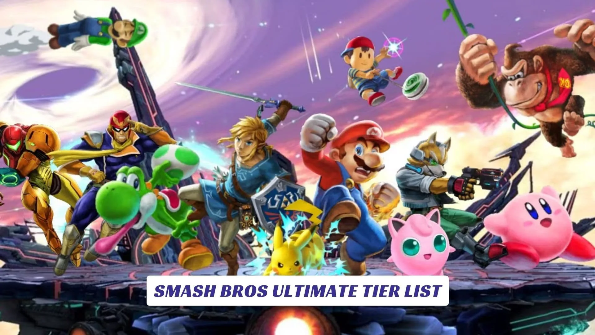 Smash Bros Ultimate Tier List