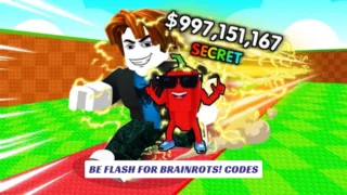 Be Flash For Brainrots! Codes
