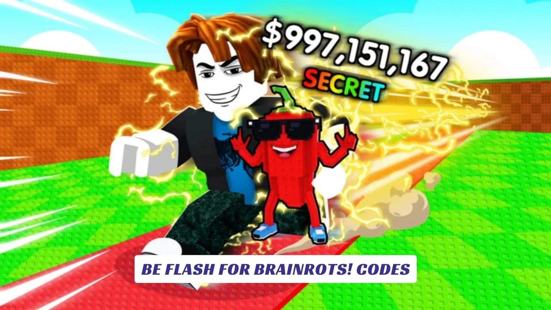Be Flash For Brainrots! Codes
