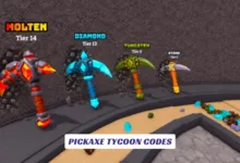 Pickaxe Tycoon Codes