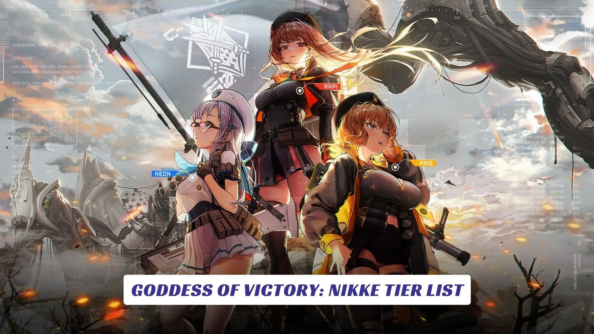 Goddess of Victory: Nikke Tier List 8 Goddess of Victory Nikke Tier List