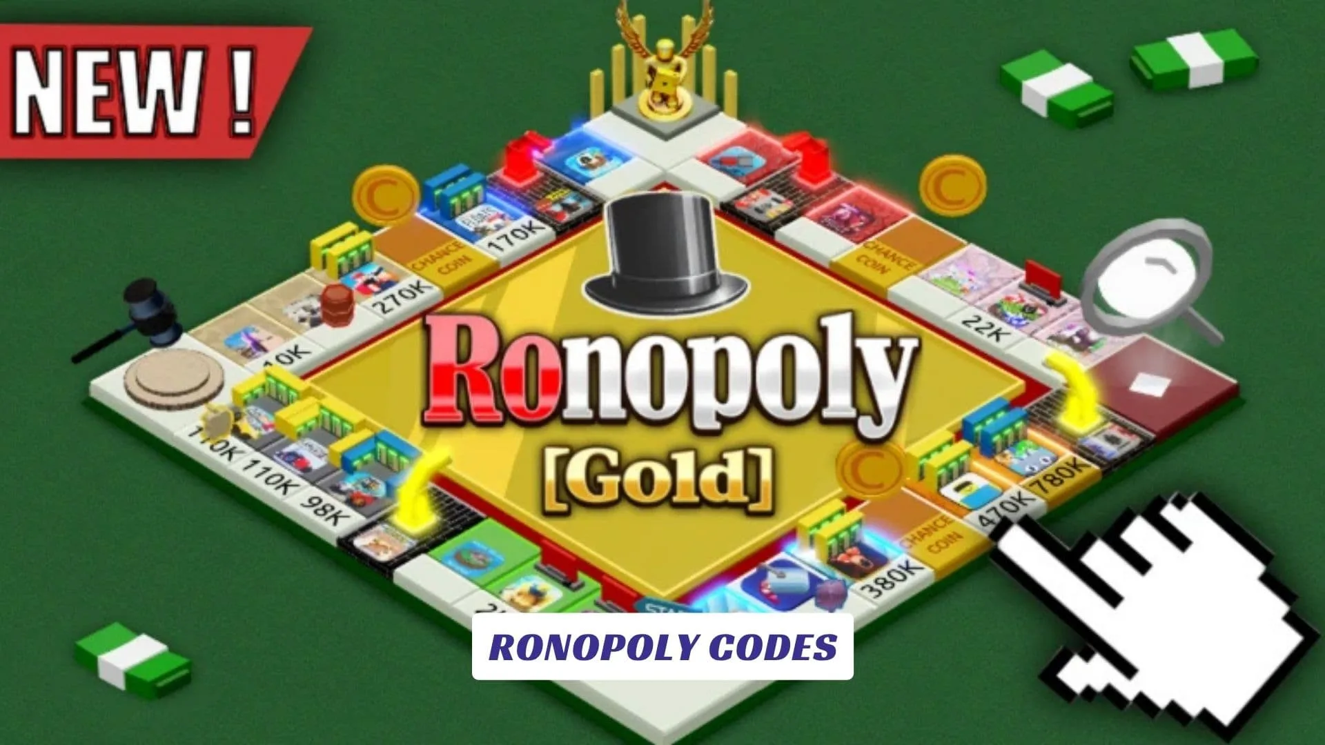 Ronopoly Codes