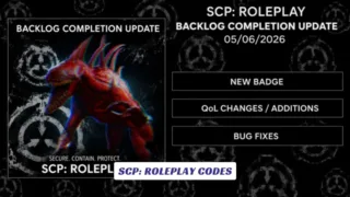 SCP: Roleplay Codes 5 SCP Roleplay Codes