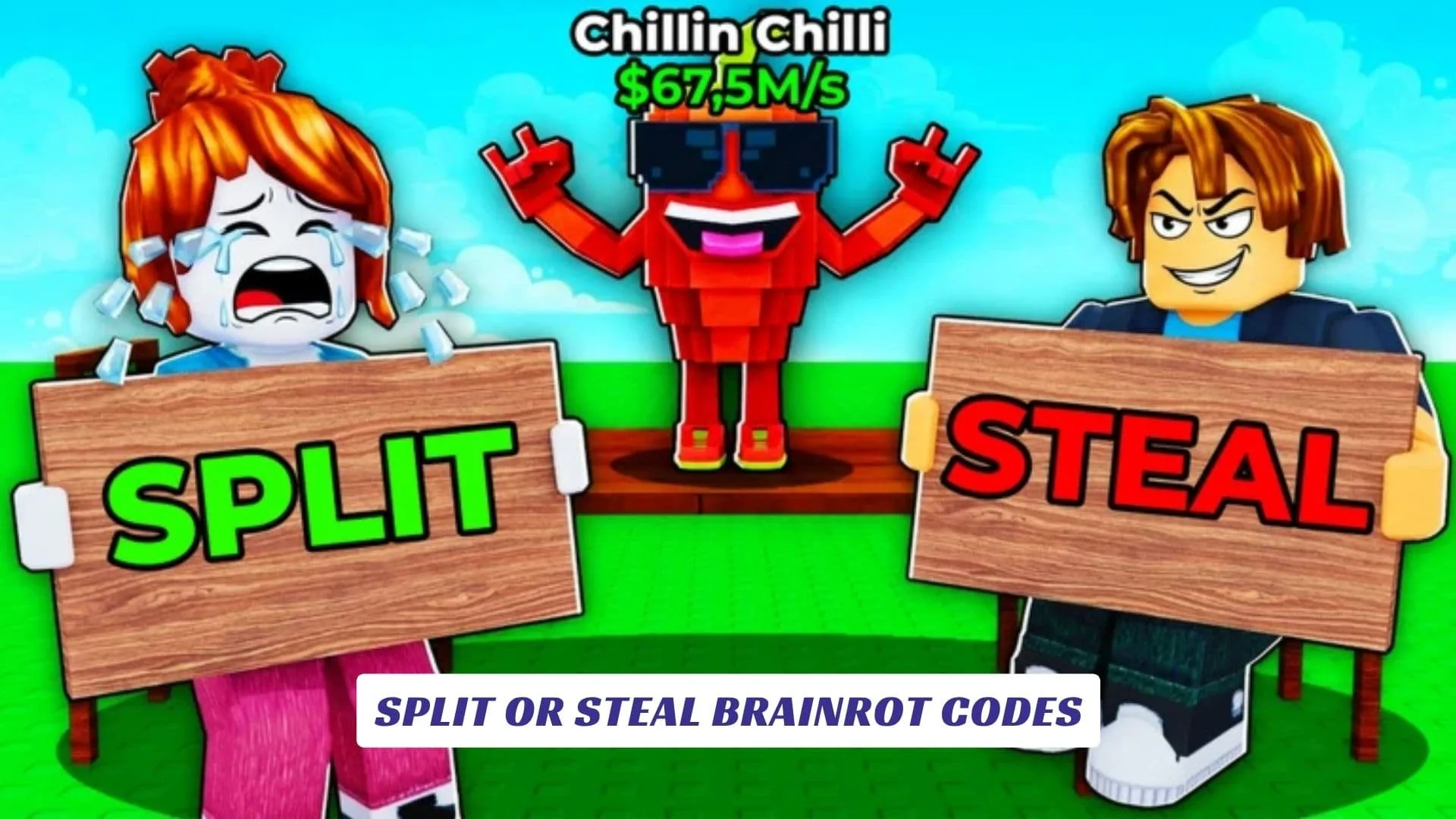 Split Or Steal Brainrot Codes