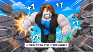 +1 Strength Per Click Codes