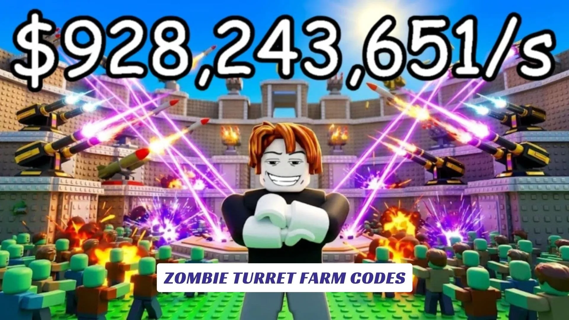 Zombie Turret Farm Codes