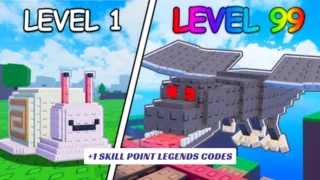 +1 Skill Point Legends Codes 2 +1 Skill Point Legends Codes