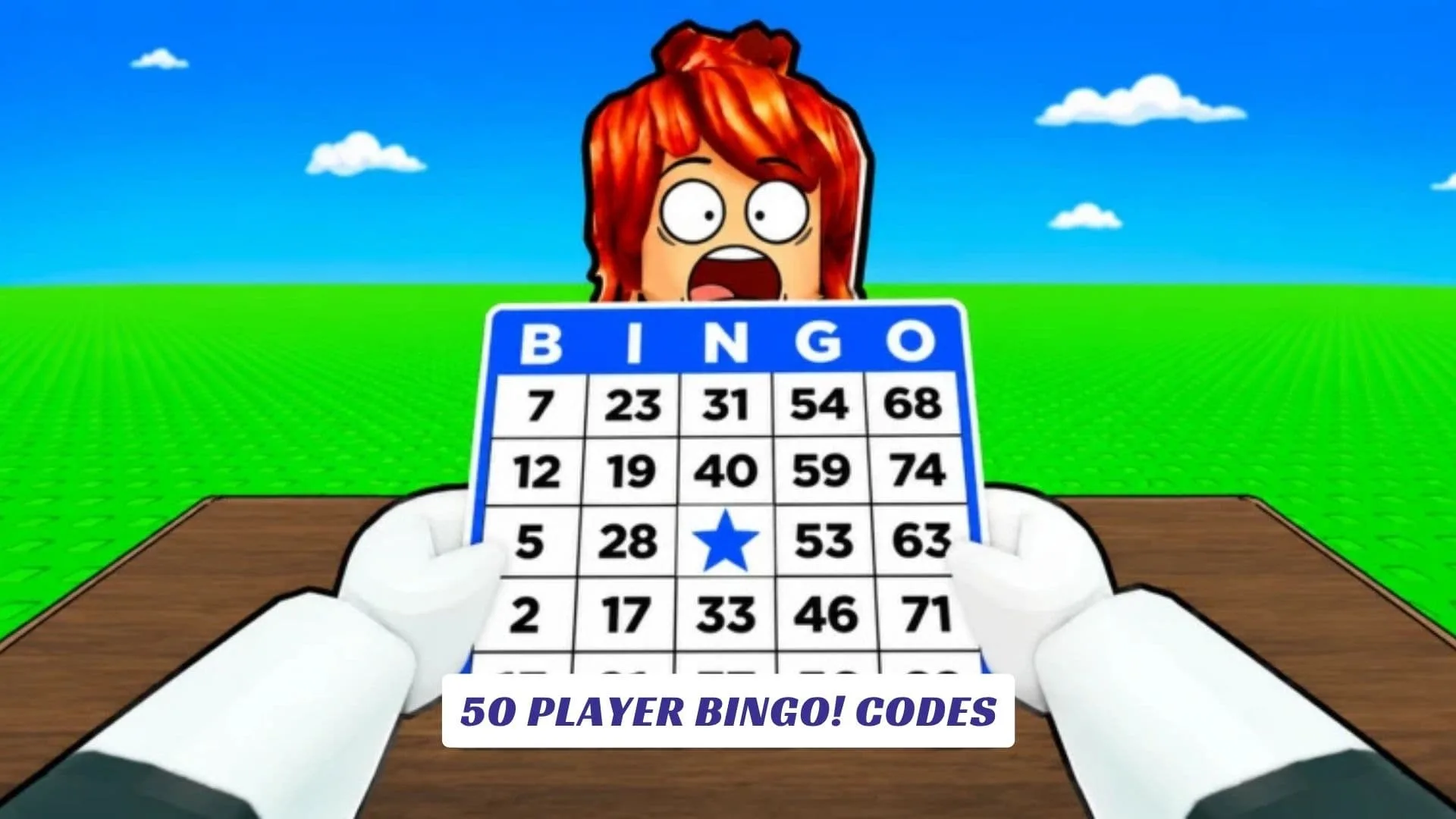50 Player BINGO! Codes 50 Player BINGO Codes