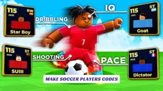Make Soccer Players Codes