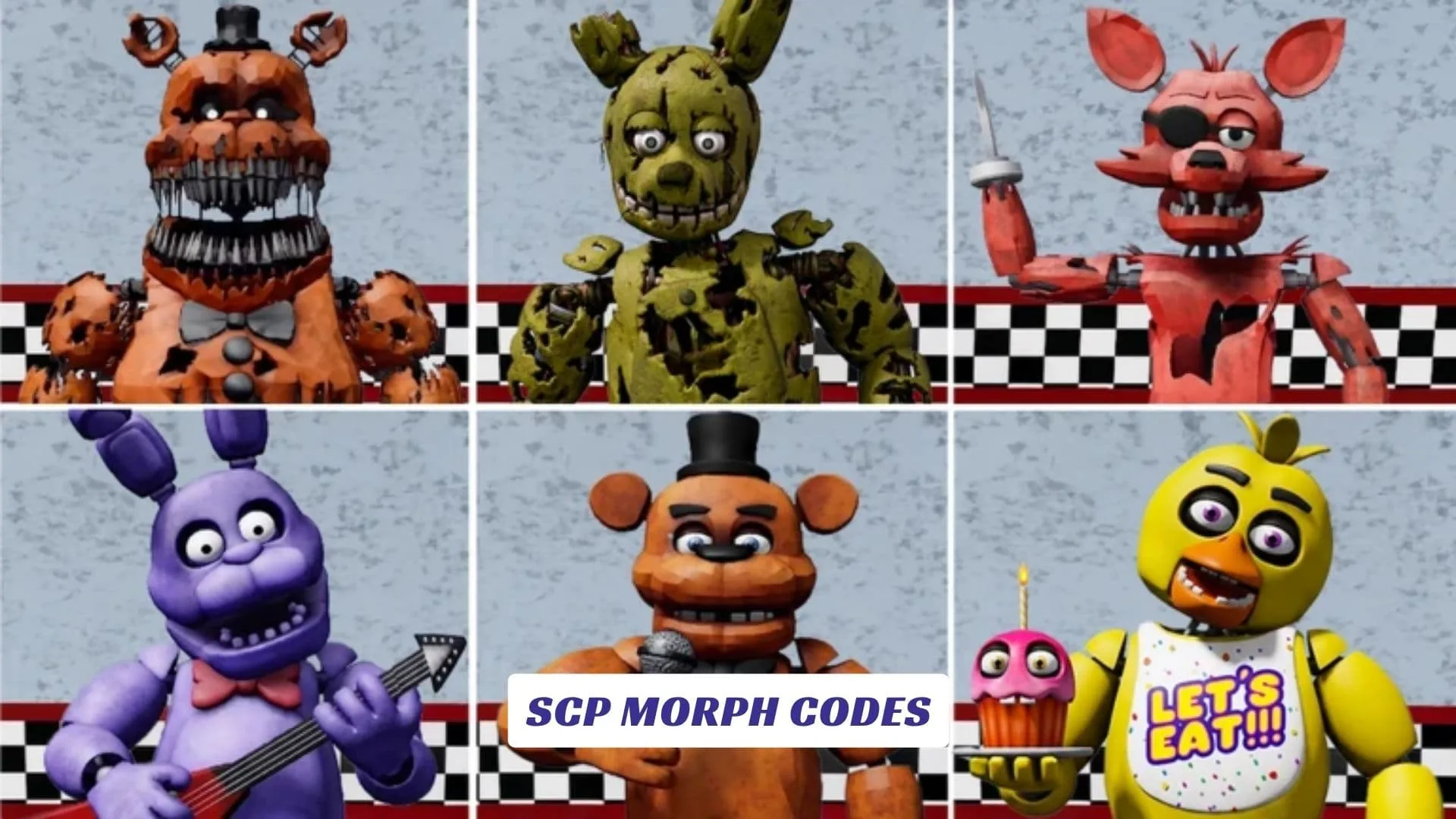 SCP MORPH Codes SCP MORPH Codes