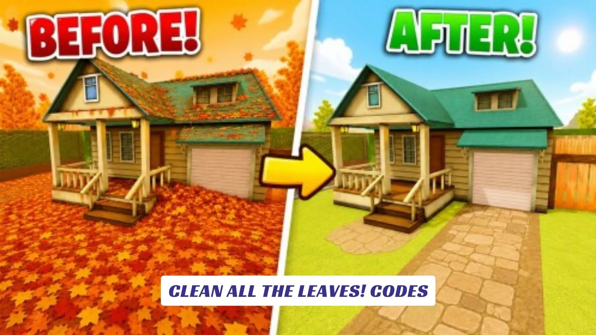 Clean All the Leaves! Codes