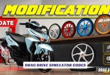 Drag Drive Simulator Codes