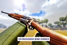 ENTRENCHED WW1 Codes