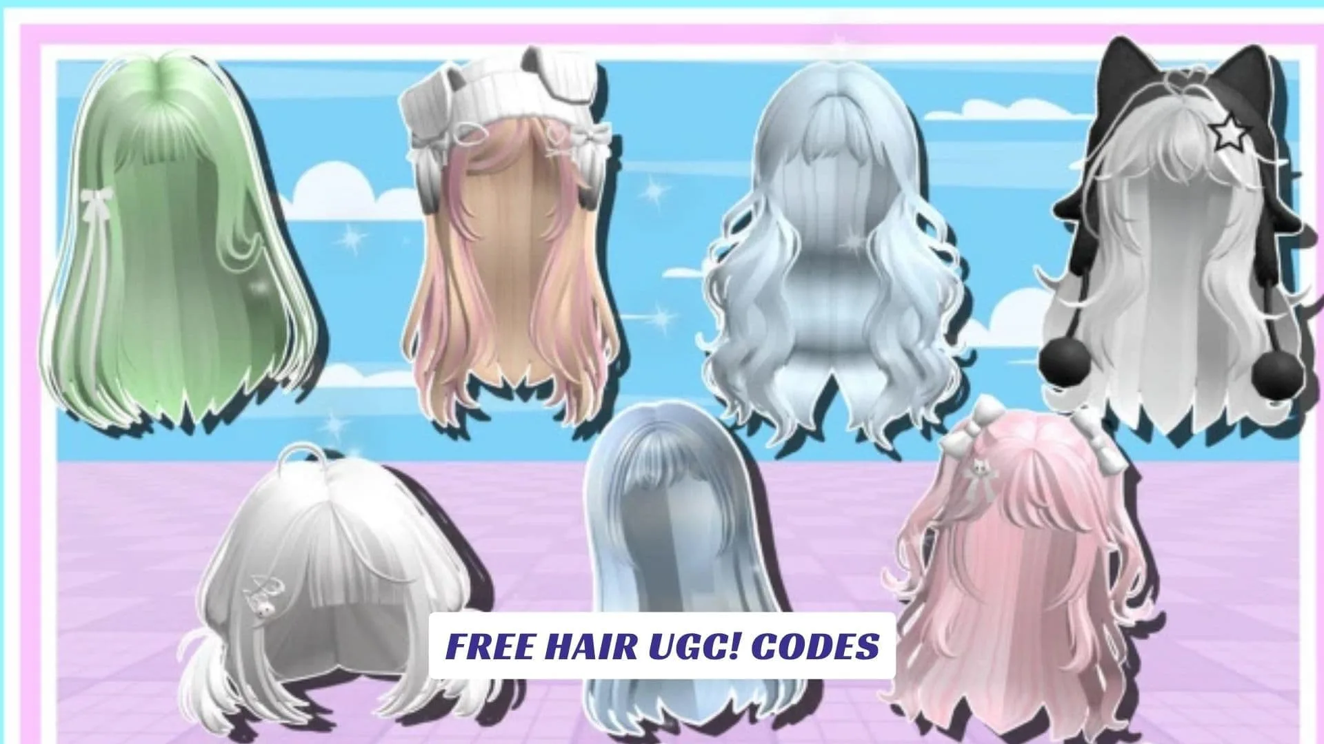 FREE HAIR UGC! Codes