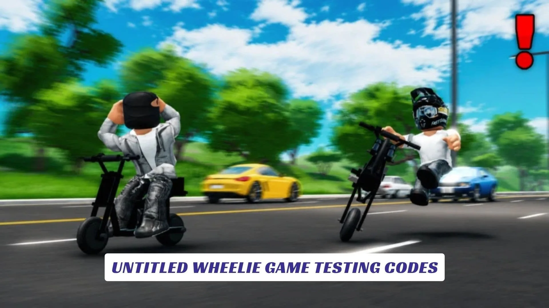 Untitled Wheelie Game Testing Codes Untitled Wheelie Game Testing Codes