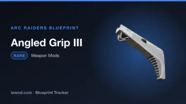 Angled Grip III blueprint in Arc Raiders