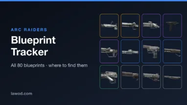 Arc Raiders Blueprint Tracker