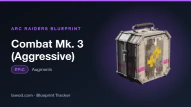 Combat Mk. 3 (Aggressive) blueprint in Arc Raiders