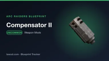 Compensator II blueprint in Arc Raiders