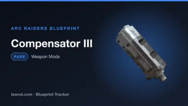 Compensator III blueprint in Arc Raiders