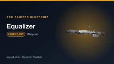 Equalizer blueprint in Arc Raiders