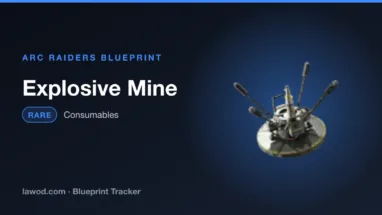 Explosive Mine blueprint in Arc Raiders