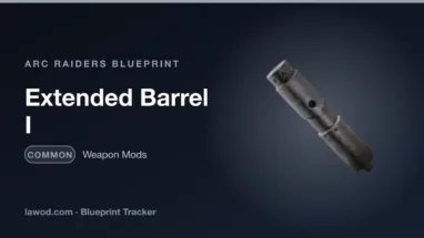 Extended Barrel I blueprint in Arc Raiders