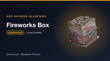 Fireworks Box blueprint in Arc Raiders