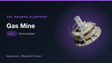 Gas Mine blueprint in Arc Raiders