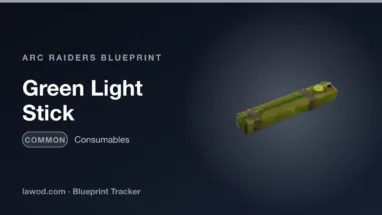 Green Light Stick blueprint in Arc Raiders