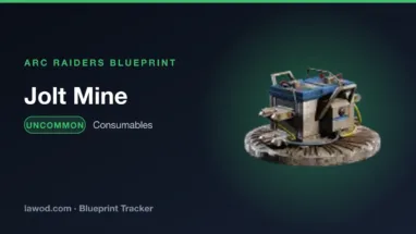 Jolt Mine blueprint in Arc Raiders
