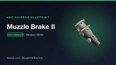 Muzzle Brake II blueprint in Arc Raiders